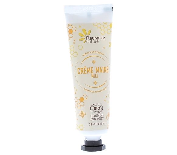 Bio-Honig-Handcreme Fleurance Nature - 30 ml Tube - image 1
