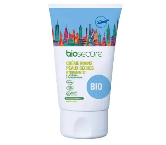 Bio Secure feuchtigkeitsspendende Handcreme für trockene Haut - 50 ml Tube