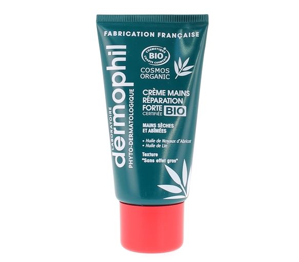 Handcreme starke Reparatur bio Dermophil Indien - 75ml Tube