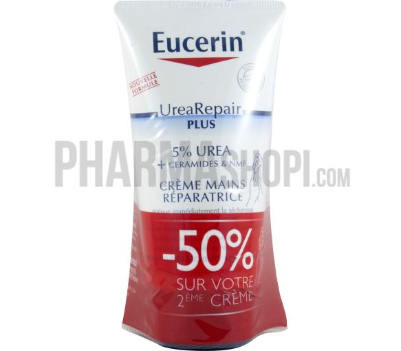 Eucerin reparierende Handcreme - 2er Pack mit 75 ml Tuben