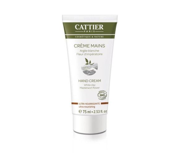 Bio Cattier ultra-nourishing hand cream - tube 75 ml - image 1