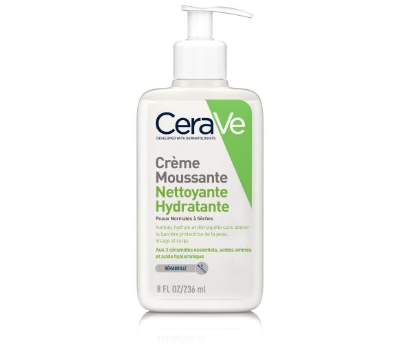 CeraVe schäumende reinigende Feuchtigkeitscreme - Pumpflasche mit 236 ml - image 1