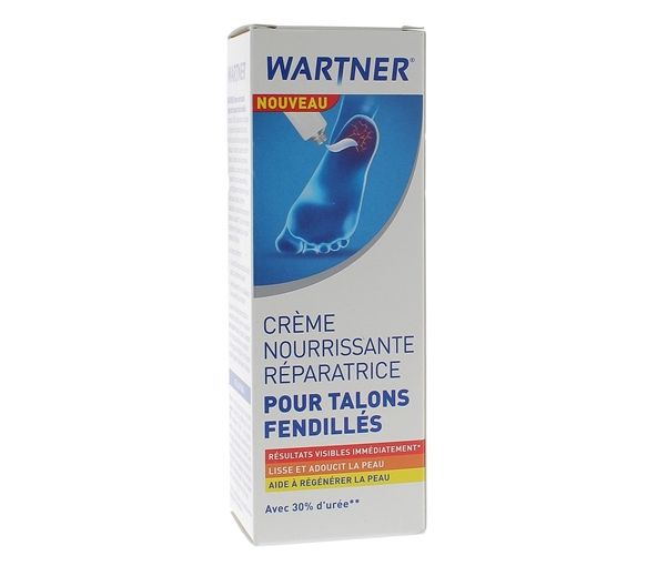 Wartner reparierende nährende Creme für rissige Fersen - 50ml Tube