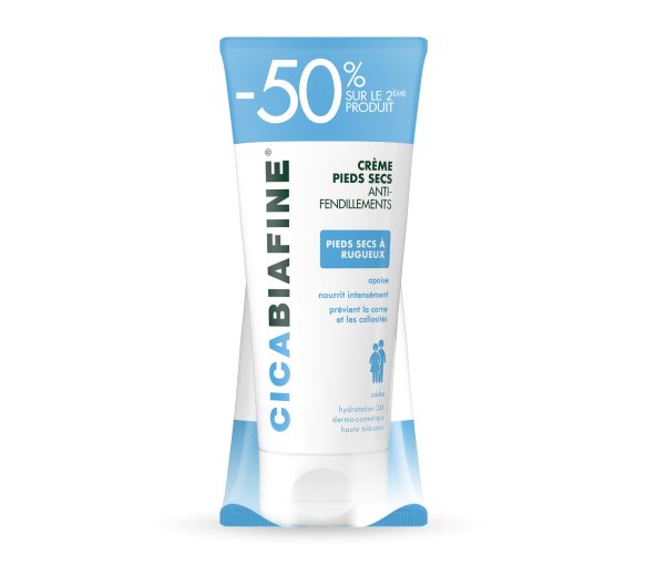 CicaBiafine Anti-Rissbildung Fußcreme - 2er Pack à 100 ml