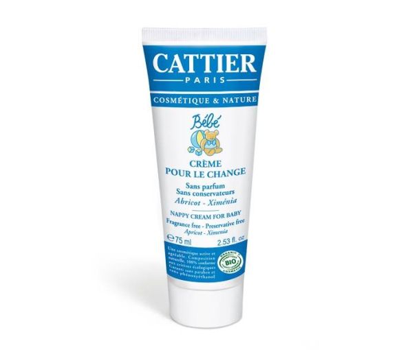 Bio Cattier Windel Schutzcreme für Babys - Tube 75 ml