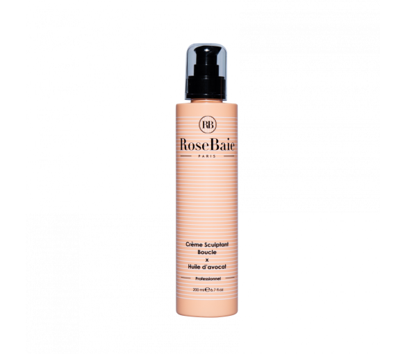 Creme für Lockenformung x Avocadoöl RoseBaie - Pumpflasche mit 200 ml - image 1
