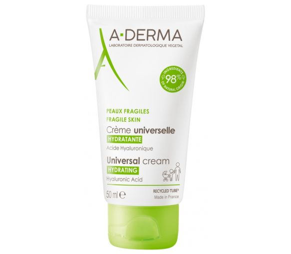 Universelle Feuchtigkeitscreme A-Derma - 50 ml Tube - image 1