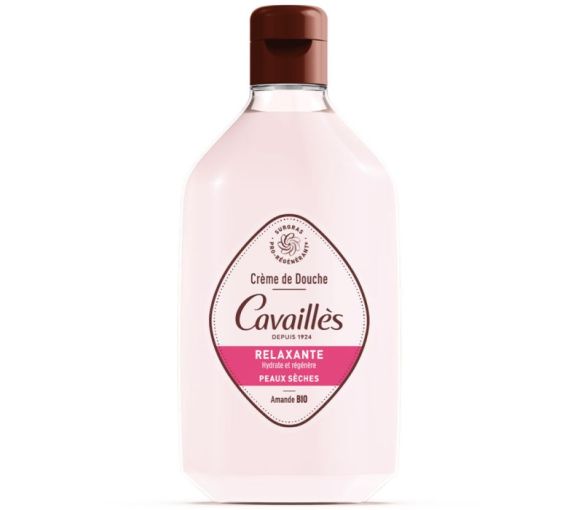 Duschcreme mit Mandelbutter und Rose Rogé Cavaillès - Flasche mit 250 ml