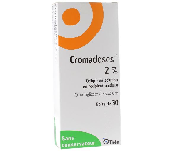 Cromadoses 2% Augentropfen - 30 Einzeldosen