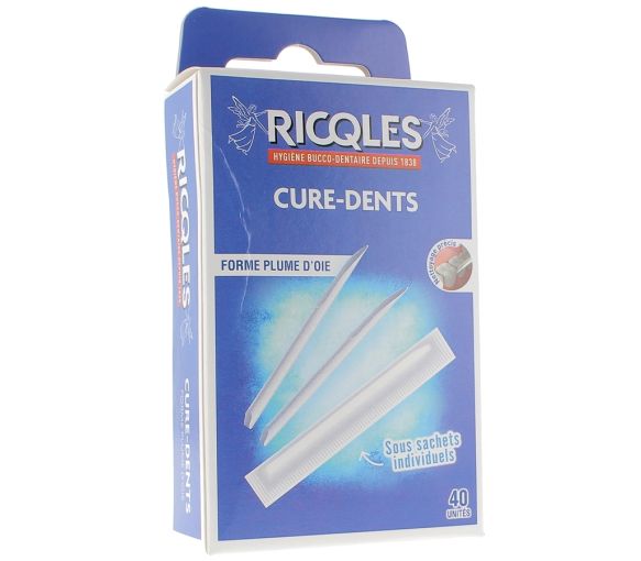 Zahnstocher in Entenform Ricqles - 40 Stück