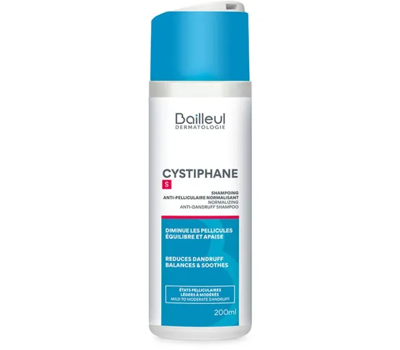 Cystiphane Anti-Schuppen-Shampoo normalisierend S Bailleul-Biorga - Flasche mit 200ml