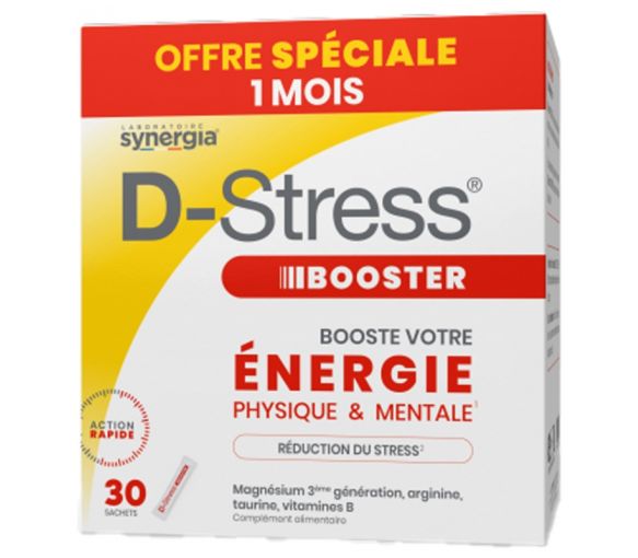 D-Stress Booster Synergia - Box mit 30 Beuteln