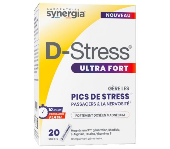 D-Stress ultra stark Synergia - Schachtel mit 20 Beuteln - image 1