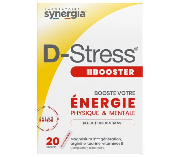 D-Stress Booster Synergia - Box mit 20 Beuteln