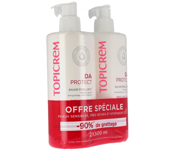 DA protect Balsam für atopische Haut Topicrem - 2er Pack Pumpflaschen à 500 ml - image 1