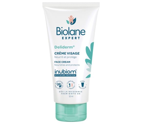 Deliderm Gesichtscreme feuchtigkeitsspendend Biolane Expert - Tube mit 50 ml - image 1