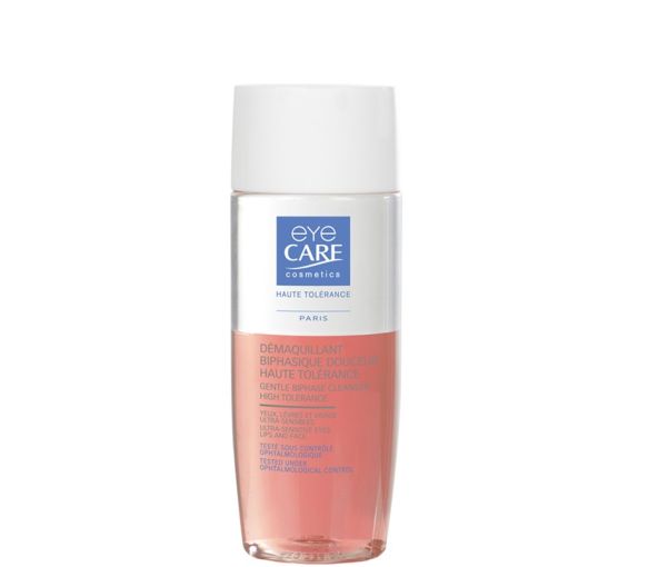 Zweiphasiger sanfter Make-up Entferner mit hoher Verträglichkeit Eye Care - Flasche mit 150 ml