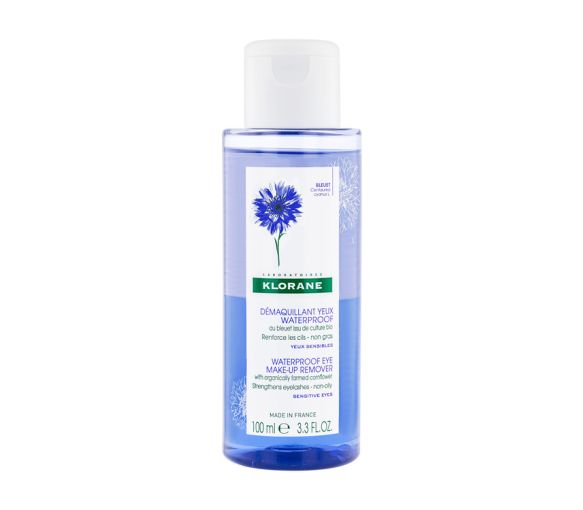 Wasserfester Augen-Make-up-Entferner mit Kornblume Klorane - Flasche mit 100 ml - image 1