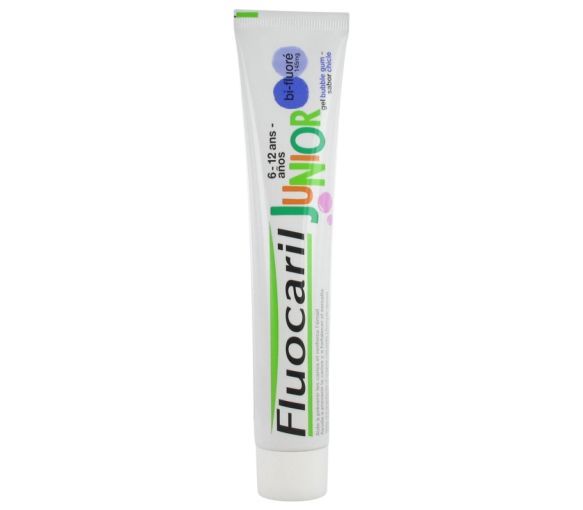 Junior-Zahnpasta 6-12 Jahre Bubble-Geschmack Fluocaril - Tube mit 75 ml