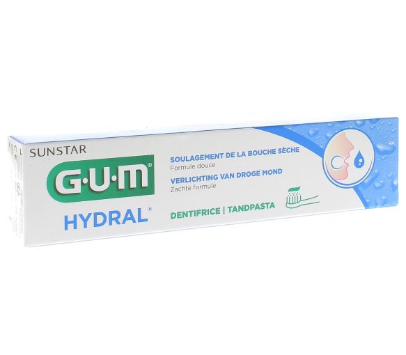 Hydral Zahnpasta sanfte Formel Gum - 75 ml Tube
