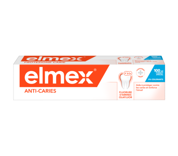 Elmex Kariesprophylaxe Zahnpasta - Tube mit 100 ml
