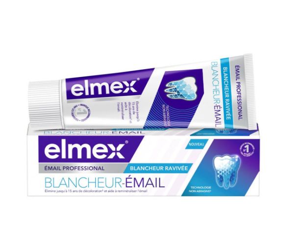 Elmex Zahnpasta für weiße Zähne - 75ml Tube