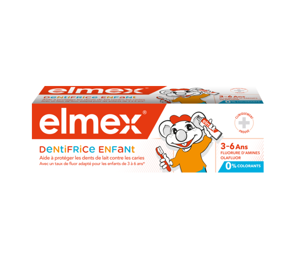 Kinderzahnpasta 3-6 Jahre Elmex - Tube mit 50 ml