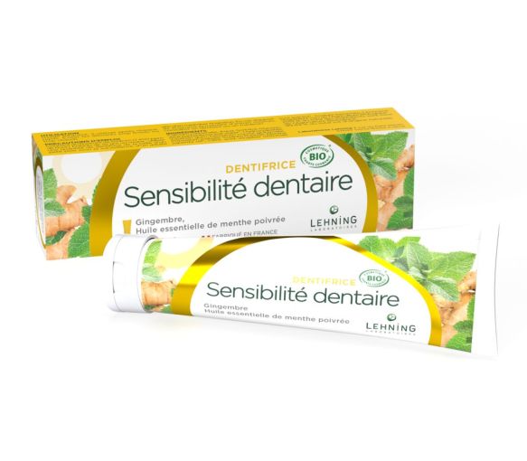 Bio-Zahnpasta für empfindliche Zähne Lehning - Tube mit 80 g - image 1