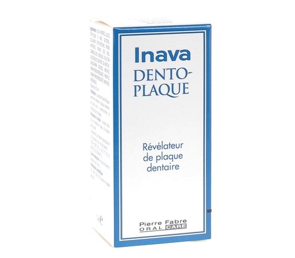 Dento-Plaque Plaque-Entferner Inava - Flasche mit 10 ml