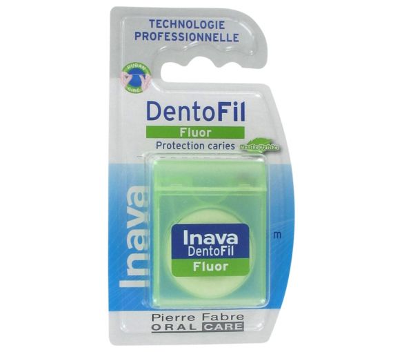 DentoFil Zahnseide mit Fluor Inava - Box mit 35 m