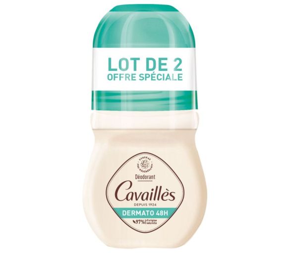 Dermatologisches Deodorant gegen Gerüche Rogé Cavaillès - 2er-Pack Roll-on 50 ml - image 1