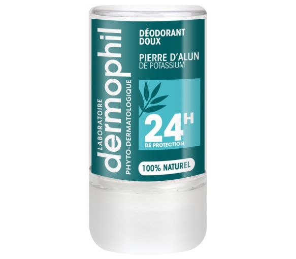 Sanfter Deodorant Alaunstein 24h Dermophil Indien - Roll-on mit 115 g