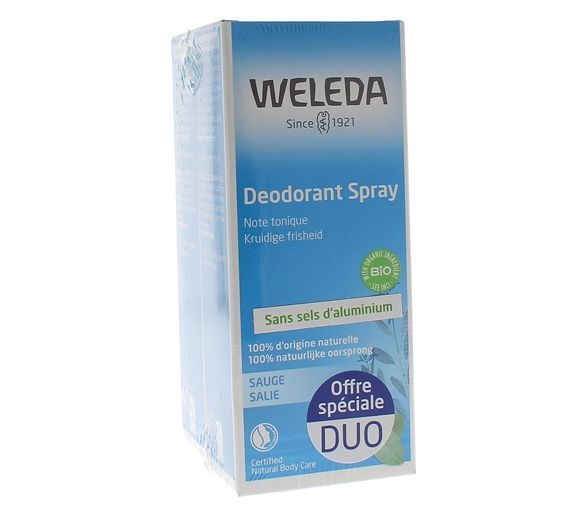 Weleda Salbei-Deodorant - 2er-Pack à 100 ml