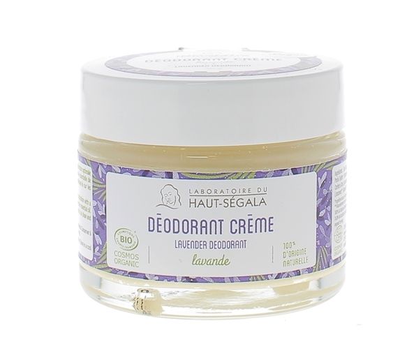 Bio Lavendel Creme-Deodorant Haut-Ségala - 50 g Topf