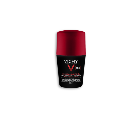 Deodorant antitranspirant Clinical Control 96h Vichy Homme - Roll-on 50ml