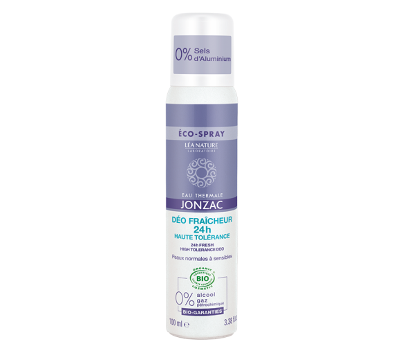 Deodorant Frische 24h hohe Verträglichkeit bio Thermalwasser Jonzac - Spray 100 ml