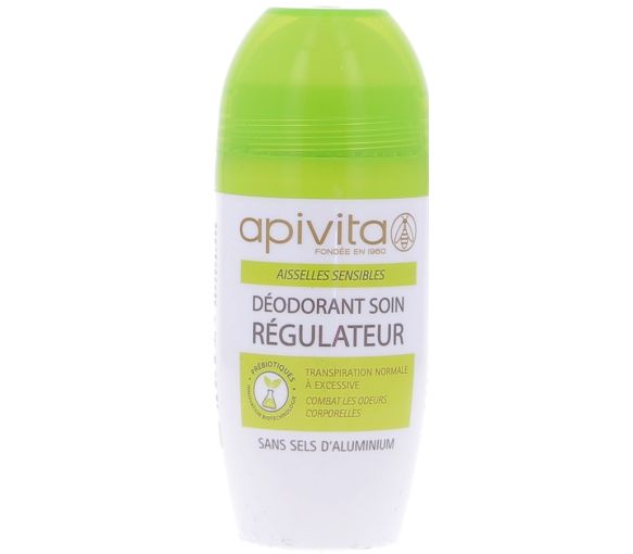 Deodorant Pflege Regulierung Apivita - Roll-on von 40 ml