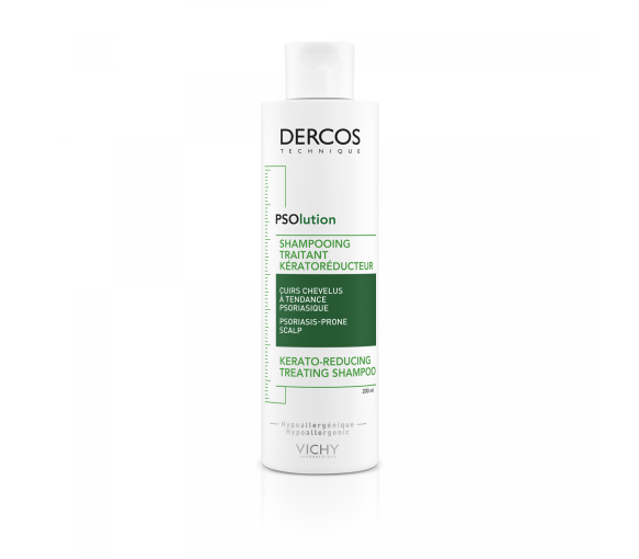 Dercos PSOlution Shampoo gegen Keratinreduktion Vichy - Flasche mit 200ml