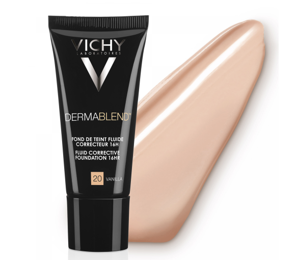 Dermablend Flüssige Korrektur-Foundation 16h Vanilla 20 Vichy - Tube mit 30 ml - image 1