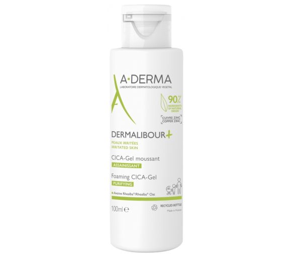 Dermalibour+ CICA - Schäumendes Gel A-Derma - Flasche mit 100 ml - image 1