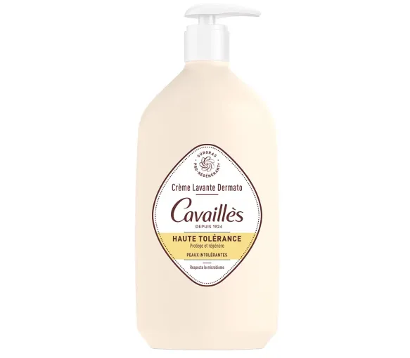 Dermo-UHT überfettende Waschcreme Rogé Cavaillès - Pumpflasche 500 ml