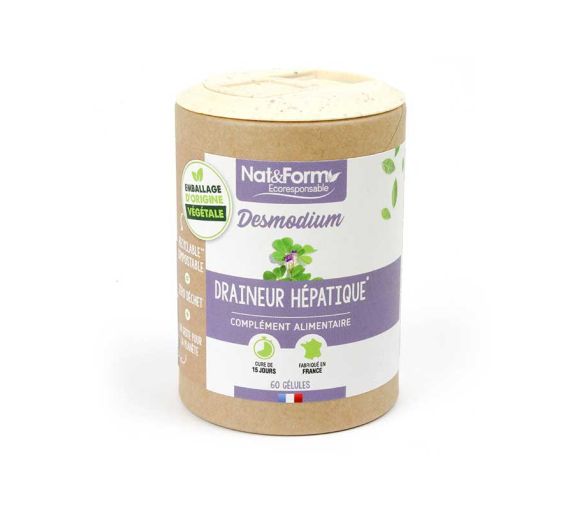 Desmodium Ecoresponsable Nat&Form - Packung mit 60 Kapseln - image 1
