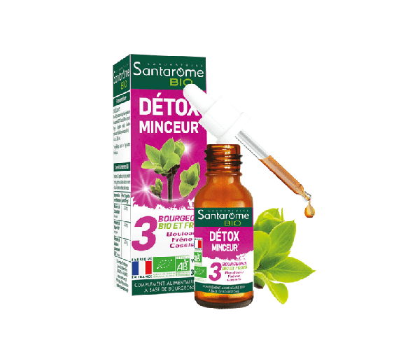 Detox Abnehm Santarome Bio - Pumpflasche mit 30 ml