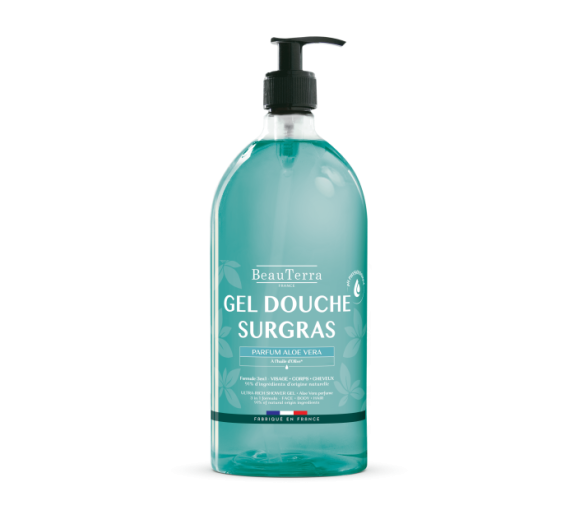 Duschgel mit Aloe Vera Beauterra - Flasche mit 1 L - image 1