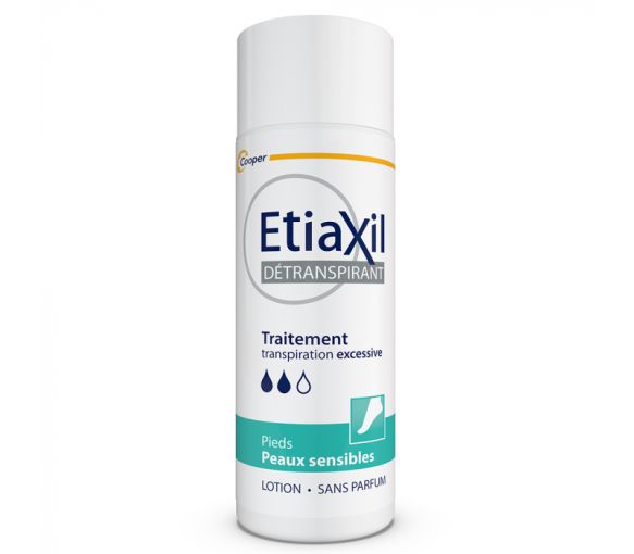 Entgiftendes Fußdeodorant für empfindliche Haut Etiaxil - 100ml Flasche