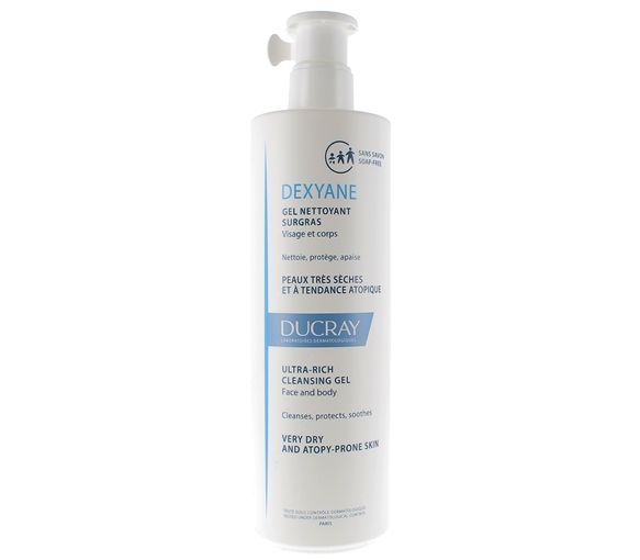Dexyane ultra-reichhaltiges rückfettendes Reinigungsgel Ducray - Pumpflasche mit 400 ml - image 1