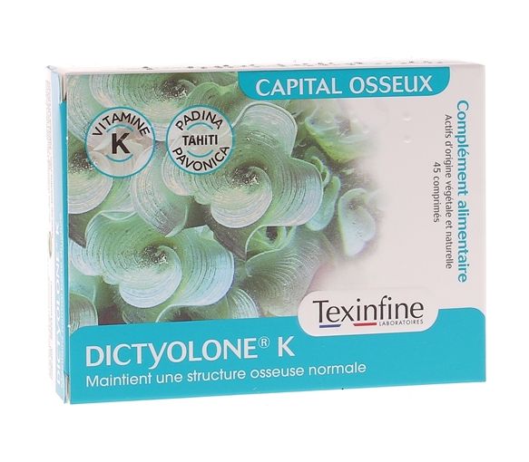 Dictyolone K Texinfine - Packung mit 45 Tabletten - image 1