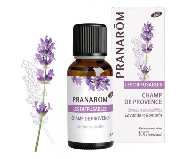Diffusierbares Bio-Pranarôm Feld der Provence - 30 ml Flasche