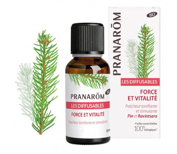 Diffusierbare Kraft und Vitalität Pranarom - Flasche mit 30 ml