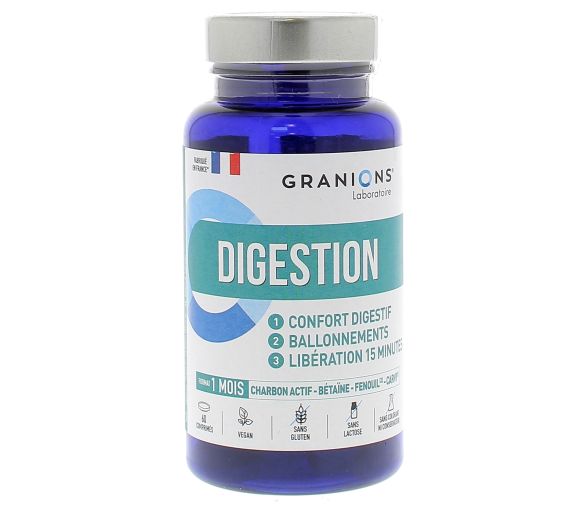 Digestion Granions - Packung mit 60 Tabletten - image 1